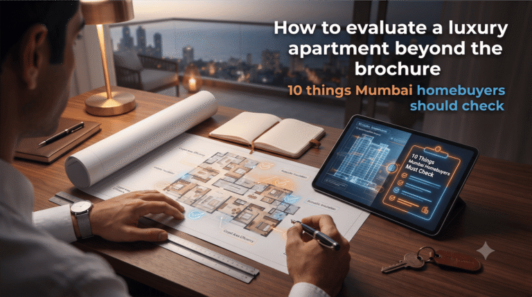 How to evaluate a luxury apartment beyond the brochure: 10 things Mumbai homebuyers should check